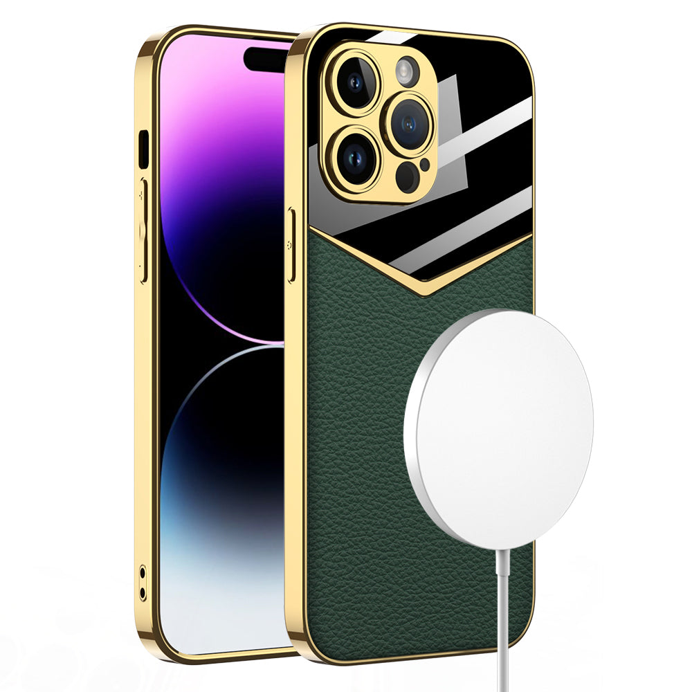 GKK galvanické pouzdro na telefon pro iPhone 14 Pro Max Slim Case TPU+PC+PU kožené pouzdro na telefon GKK galvanické pouzdro na telefon pro iPhone 14 Pro Max Slim Case TPU+PC+PU kožené pouzdro na telefon